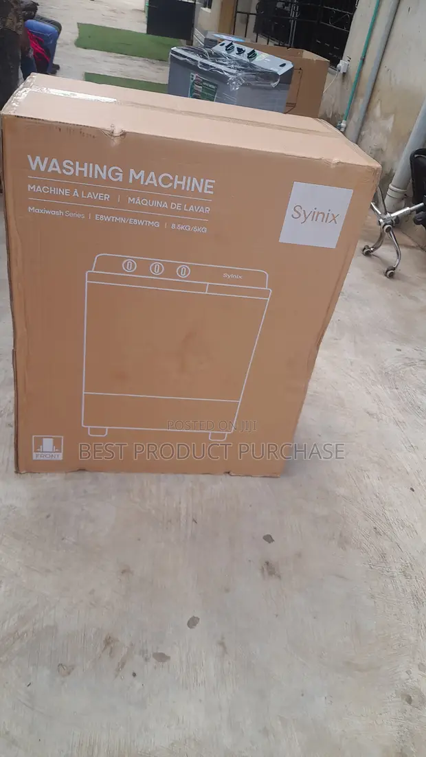 Brand New Syinix Maxiwash 8.5kg Twin Tub Washing Machine - 1