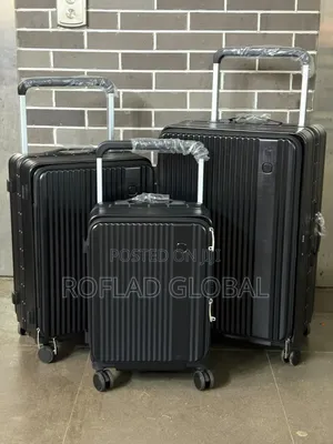 Quality 3-Set Luggage Box - Black