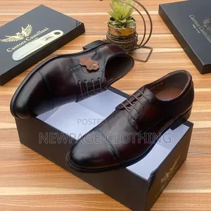 Turkish Leather Shoes for Men - Bold Classy Medium Sole