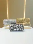 Stone Studded Clutch Purse - 2