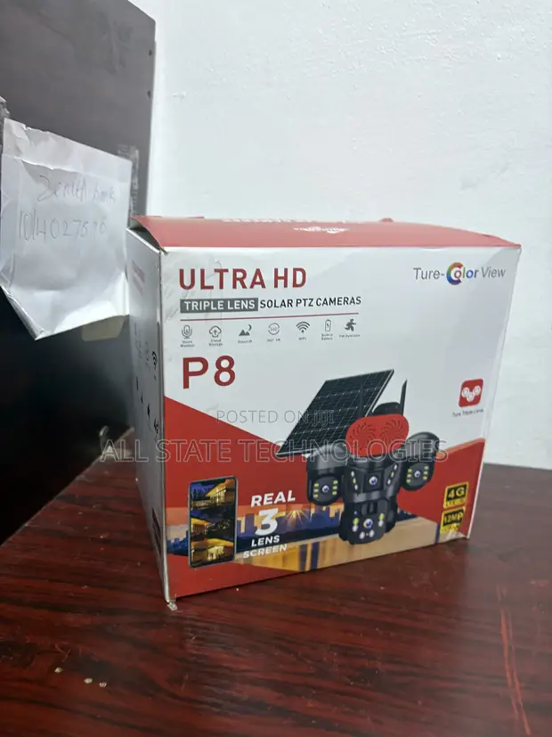 EDYYE P9 360° Kamara Tsaro Mai Hasken Rana - 1