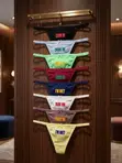 3 PCS Allure Gold Lace Thongs/G-strings - 2