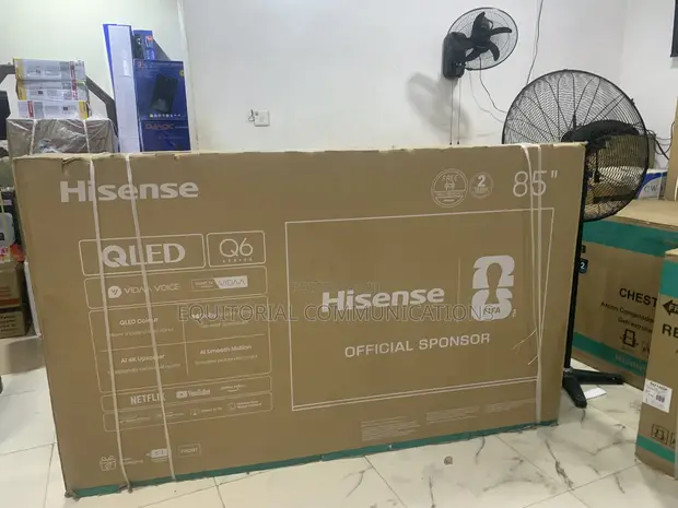 Hisense 85-Inch QLED Smart TV - 1