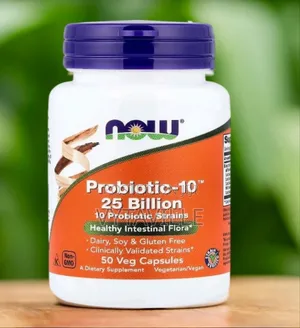 Now Probiotic-10, 25 Biliyan CFU Kapsul x 50
