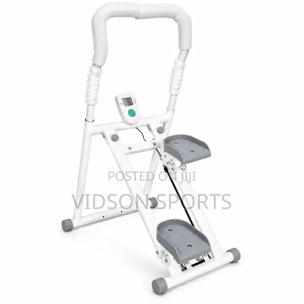 Mini Stepper Exercise Machine with Handlebar - 1