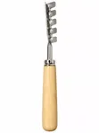 Japanese Fish Scale Remover with Wooden Handle - 2