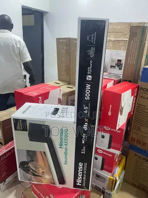 Hisense 500W Soundbar Mai Nishadi - Sabon Abu