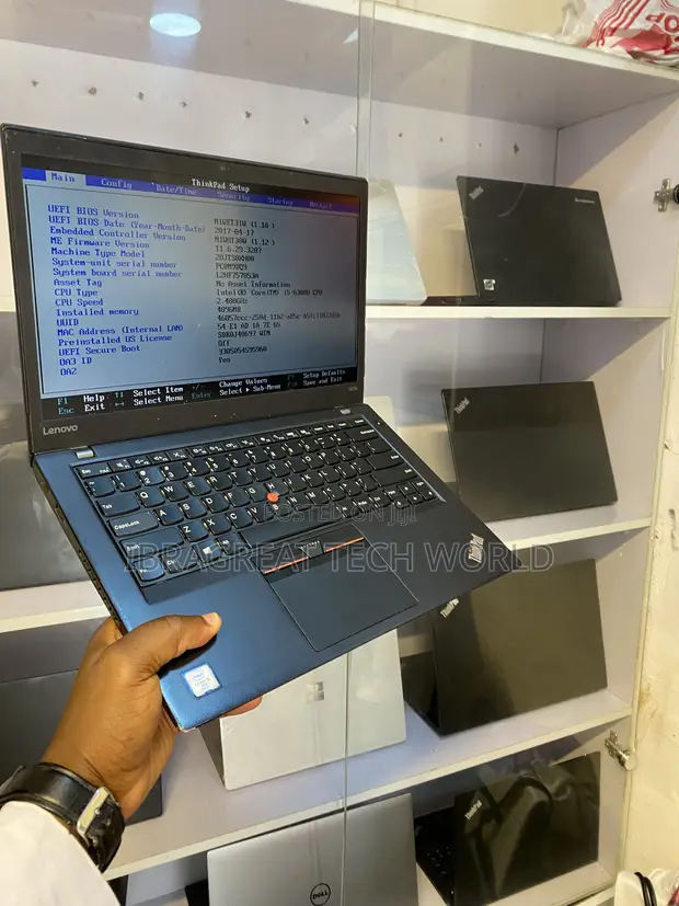 Lenovo ThinkPad T470s Laptop - Core i7, 8GB RAM, 256GB SSD - 1