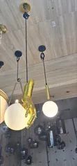 Kyautattun Hannun Allah Pendant Drop Light - 3