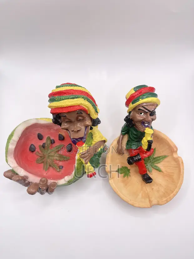 Urchkings Jamaican Resin Ashtrays - Brand New - 1