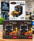 Eurosonic 6L Air Fryer with Bake, Grill, Roast - 1