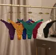 3 PCS Butterfly Lace Thong Set - 2