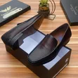 Men's Turkish Italian Leather Shoes - Medium Sole - 2