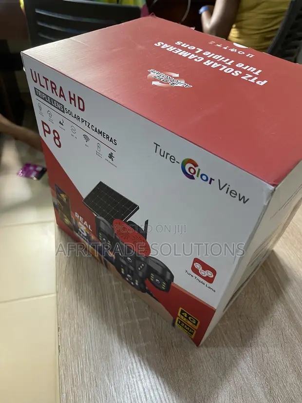 AI Kamara Tsaro Mai Lens Goma Mai Amfani Da Hasken Rana - 1