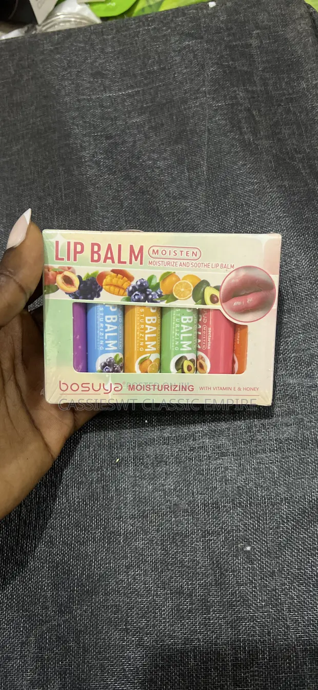 5pcs Moisturizing Lip Balm Set | Vitamin E Honey | Lip Care - 1