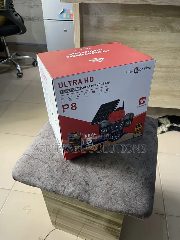 Ultra HD Solar Powered PTZ Security Camera - 1