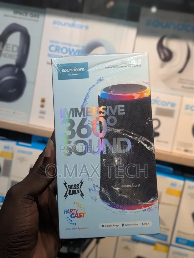 Anker Soundcore Flare 2 Portable Bluetooth Speaker - 1