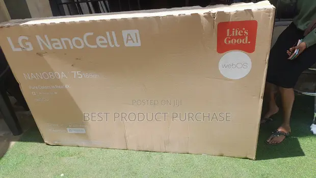 Sabon LG 75 Inch NanoCell AI 4K TV NANO80A - 1