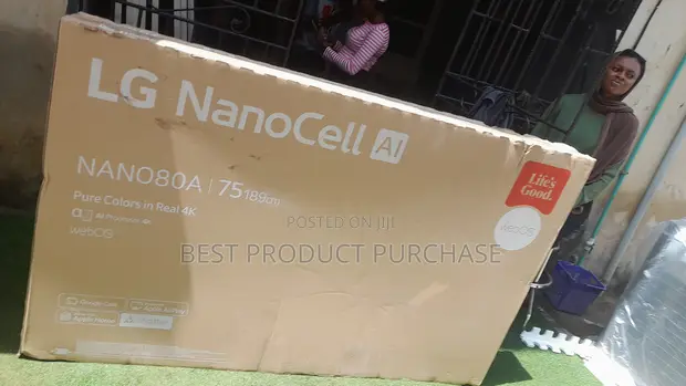 LG NanoCell AI Nano80A 75-inch Smart TV - 1