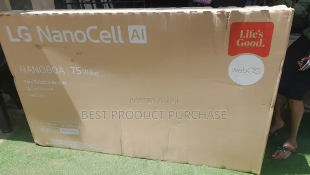 Brand New LG NanoCell AI Nano80A 75-Inch 4K Smart TV - 1