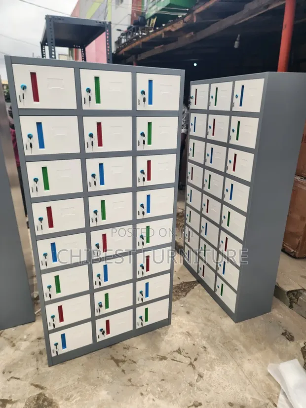 Standard 24-Door Worker's Locker/Safe - 1