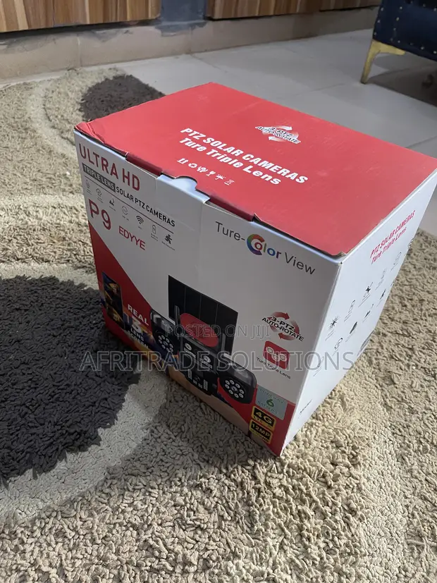 Solar Powered Ultra HD PTZ Camera System - 1