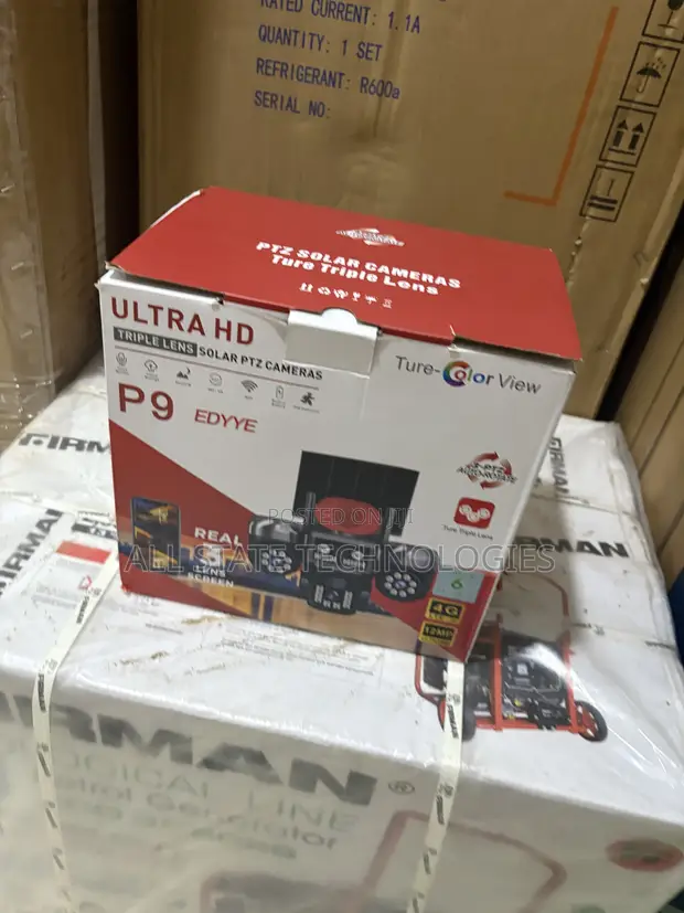 EDYYE P9 Solar Security Camera with PTZ - 1