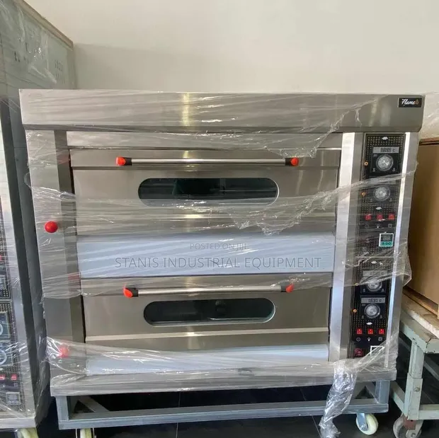 Stanis Industrial 4 Trays 2 Deck Electric Oven - 1