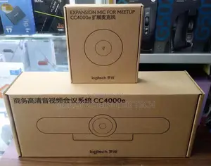 Logitech MeetUp CC4000e Webcam & Expansion Mic Bundle