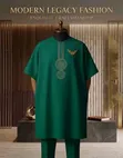 Ready To Wear Cotton/Wool/Linen Blend T-Shirt Dress - 2