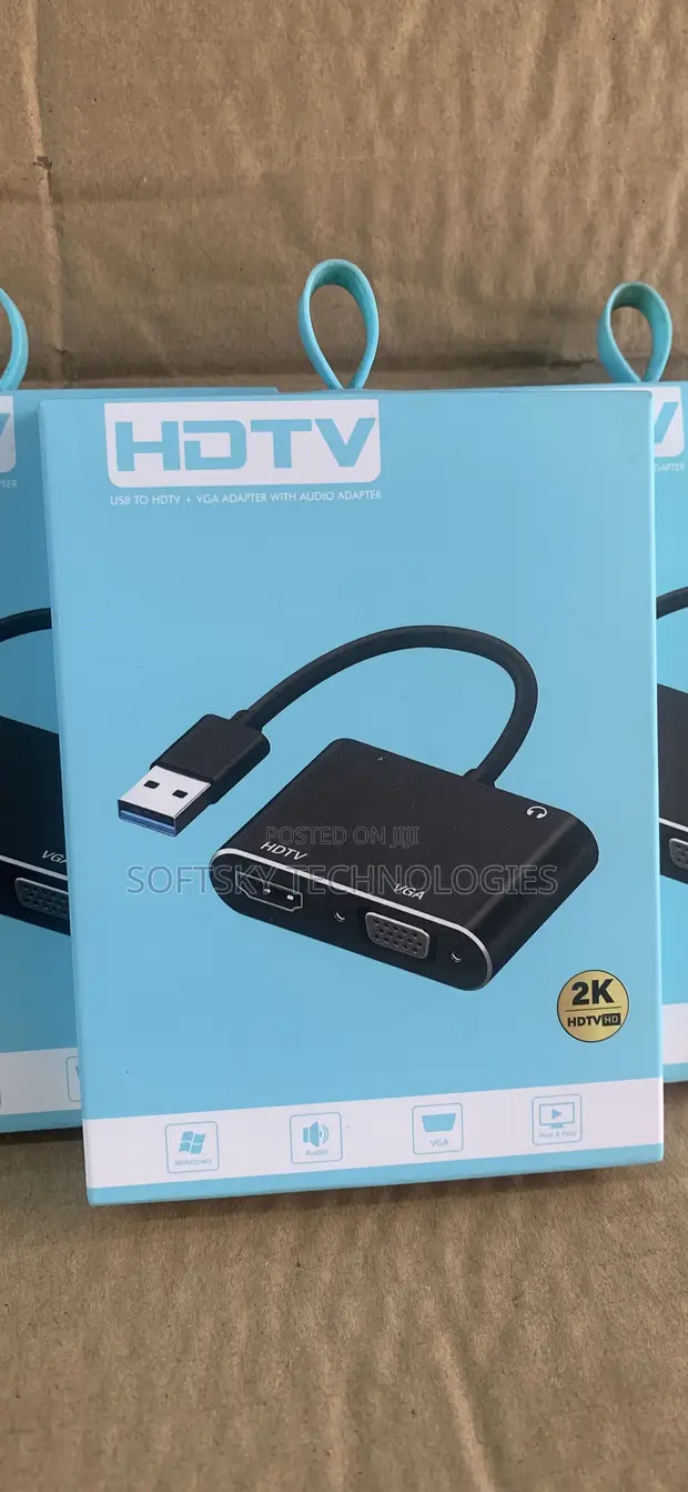 USB to HDMI + VGA Adapter - 1