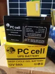 PC Cell 12V 9AH Deep Cycle Gel UPS Battery - 2