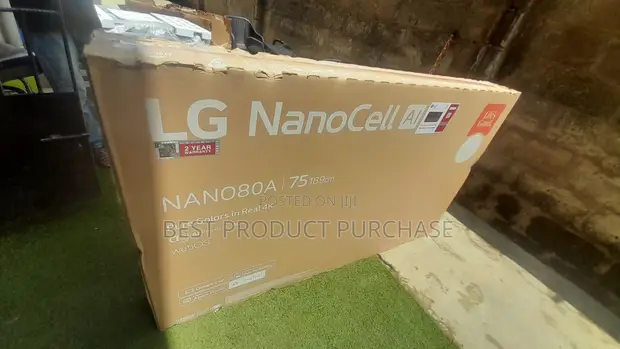 Brand New LG 75" NanoCell AI Cinema TV - NANO80A - 1