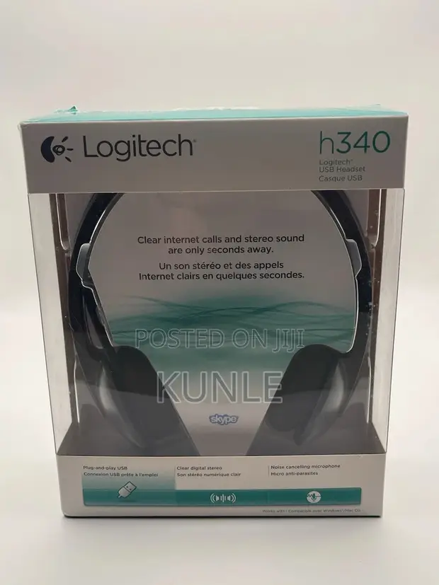 Logitech H340 USB Computer Headset - 1