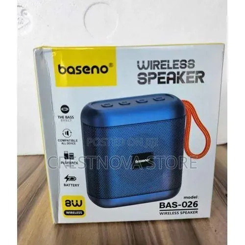 Baseno Wireless Speaker with FM Radio - 1