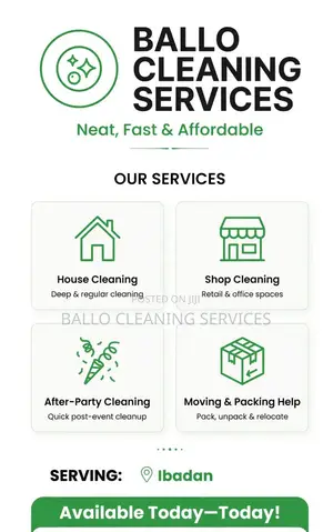 Ballo Cleaning Services - Ibadan