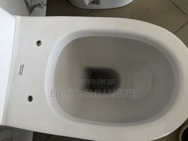Complete Round Shape Water Closet Set - 1