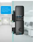 Biometric Glass Door Lock with Cloud Storage - 3