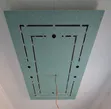 Green Gypsum Board Ceiling Installation - 1