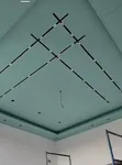 Green Gypsum Board Ceiling Installation - 3