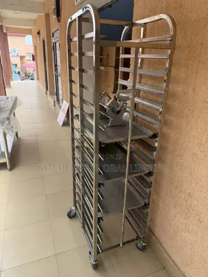 Sabon 16-Layer Stainless Steel Trolley