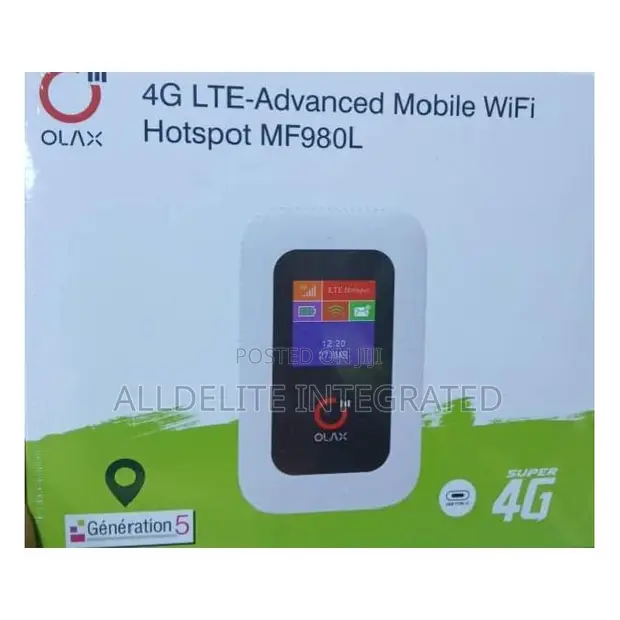 4G LTE-Advanced Mobile WiFi Hotspot MF980L - 1