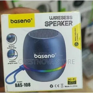 Baseno BAS-108 Mai Ɗaukar Hoto Mara Igiyar Bluetooth Tare Da Rediyo