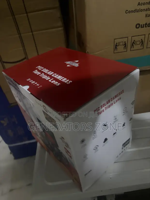 Ultra HD Solar Kamara Mai Rufin Rufi Sau uku - 1