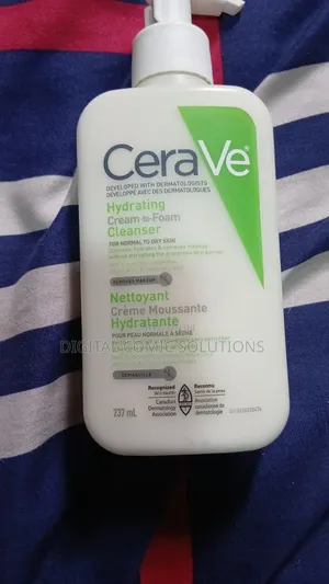 Original Imported CeraVe Hydrating Cream-to-Foam Cleanser