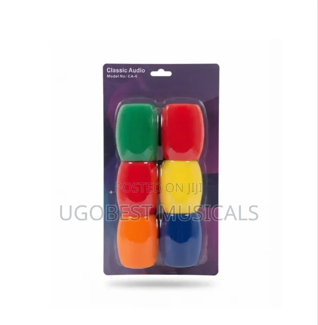 Classic Audio Multi-Colored Microphone Foam Windscreens (Pack of 10) - 1