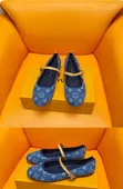 Louis Vuitton Mary Jane Flat Shoes - 1