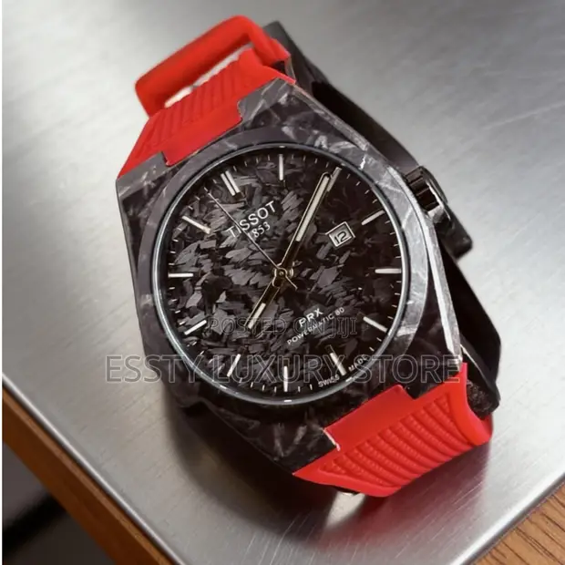 Agogon Hannu na Tissot PRX Quartz da Hannun roba - 1