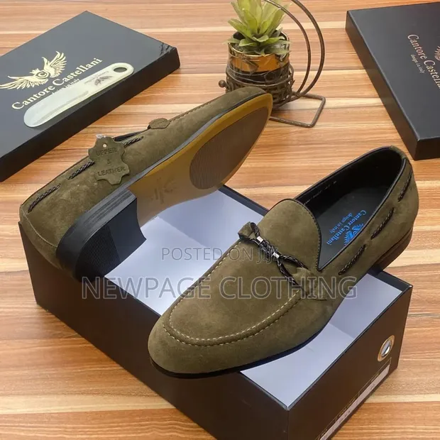 Turkish Italian Classic Suede Shoe - Men's - 1