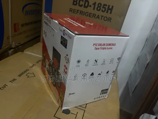 True Color Solar Powered Outdoor PTZ Camera - 1